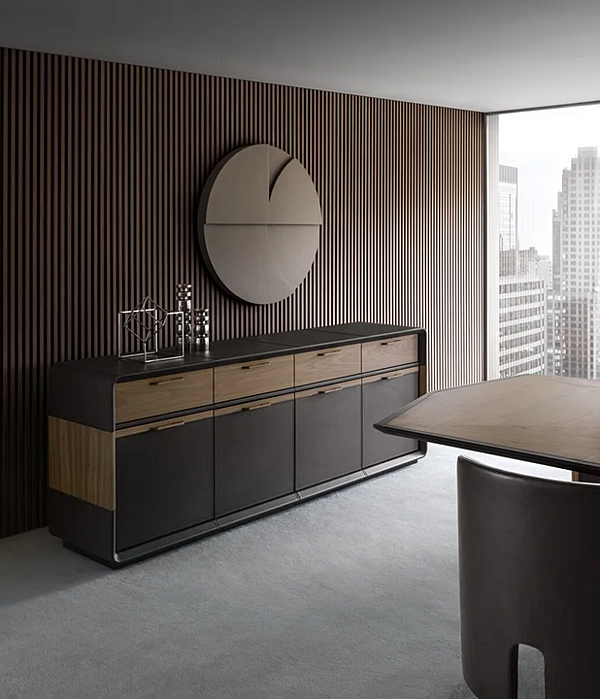 Holzsideboard mit Schubladen i 4 Mariani HERMAN Fabrik i 4 Mariani aus Italien. Foto №5