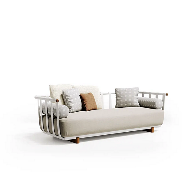 3-sitziges Gartensofa aus Stoff Portofino Atmosphera Fabrik ATMOSPHERA aus Italien. Foto №5