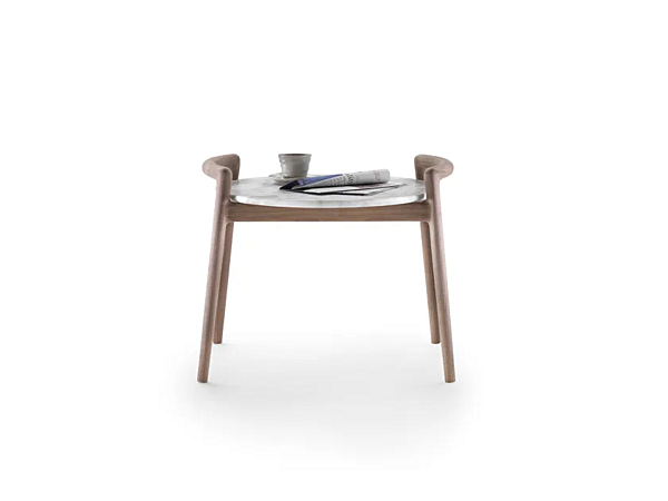 Runder Couchtisch aus Holz FLEXFORM Ascanio Fabrik FLEXFORM aus Italien. Foto №8