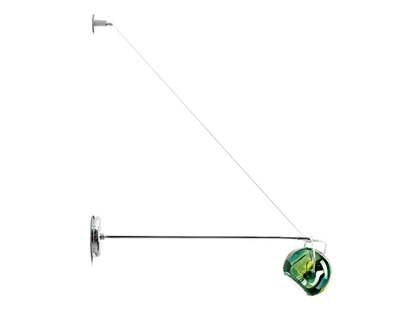Verstellbare Wandlampe aus Metall Fabbian Beluga Farbe Fabrik Fabbian aus Italien. Foto №7