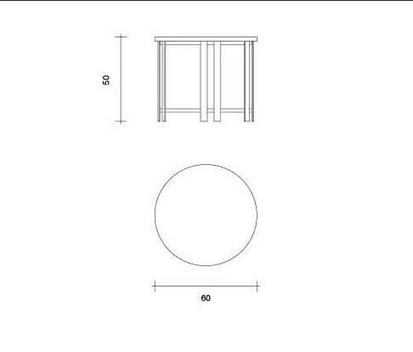 MDF Beistelltisch Clint von Duomo Design Fabrik Duomo Design aus Italien. Foto №7