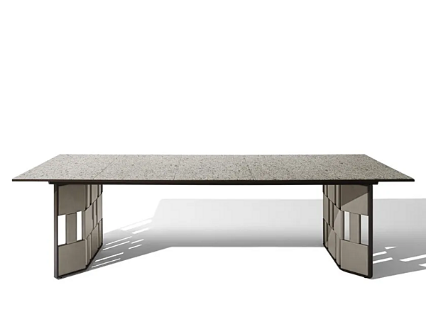 Rechteckiger Gartentisch aus Marmor GIORGETTI BREAK 88250, 88260 Fabrik GIORGETTI aus Italien. Foto №2