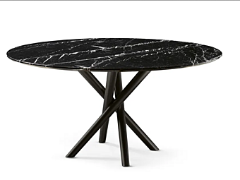 Runder Marmortisch Eforma Baly Fabrik Eforma aus Italien