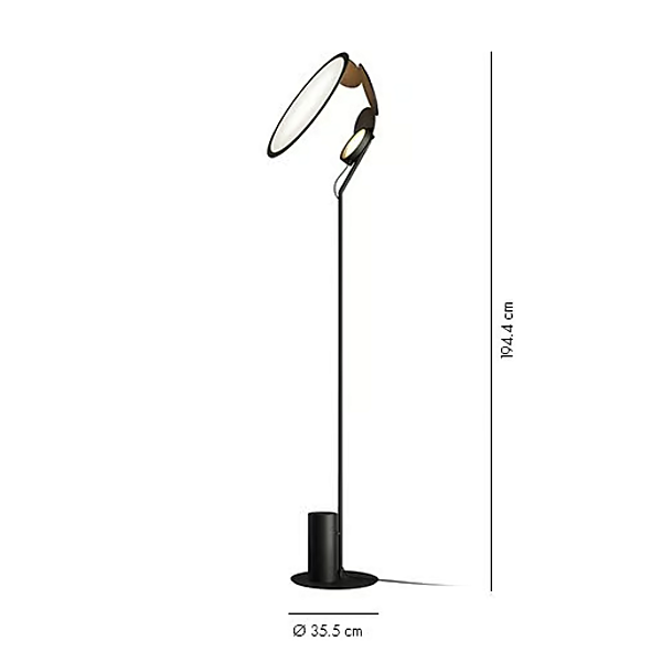 LED Stehlampe aus Aluminium Cut AXOLIGHT PT CUT XXX Fabrik Axolight aus Italien. Foto №5
