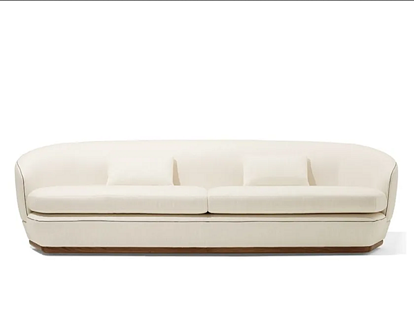 Dreisitzer Sofa mit gepolsterter Rückenlehne aus Stoff GIORGETTI Tamino Fabrik GIORGETTI aus Italien. Foto №1
