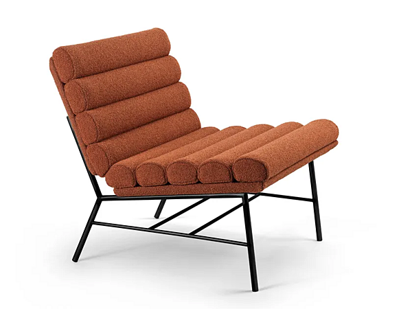 Stoffarmstuhl Pan Flute Saba Fabrik SABA aus Italien. Foto №1