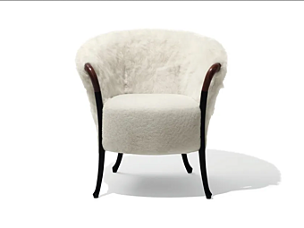 Faux-Fur Sessel mit Armlehnen GIORGETTI Progetti Fashion
