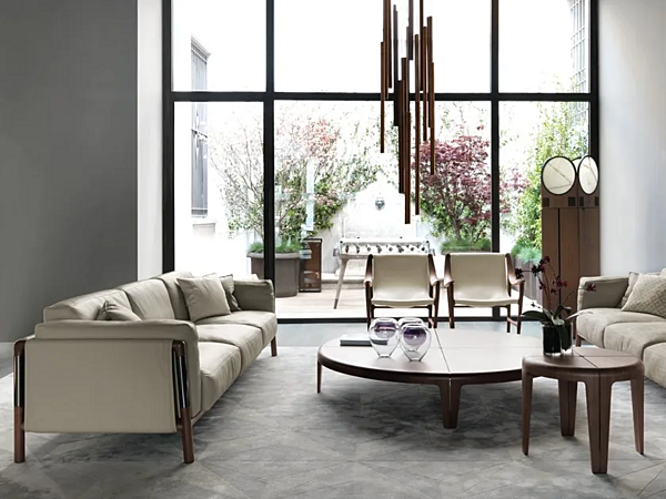 Stoffsofa Urban GIORGETTI 66520, 66521 Fabrik GIORGETTI aus Italien. Foto №4