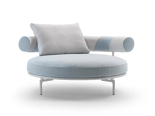 Runder Gartensofa aus Stoff FLEXFORM Supermax Outdoor Fabrik FLEXFORM aus Italien. Foto №1