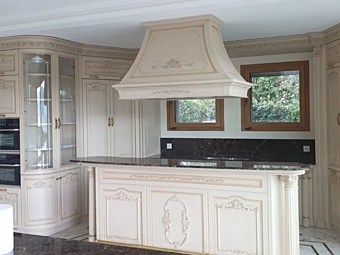 Küche mit Insel Losanna Martini Interiors Fabrik MARTINI INTERIORS aus Italien