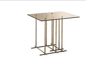 Rechteckiger Kaffeetisch aus Kristall Tetris Gallotti&Radice Fabrik Gallotti & Radice aus Italien