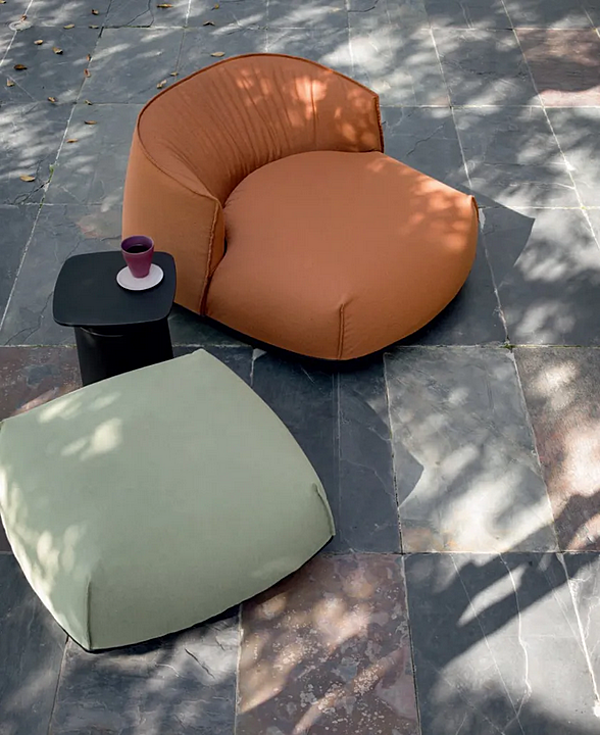 Garten Pouf aus Sunbrella Kristalia Brioni Fabrik Kristalia aus Italien. Foto №6