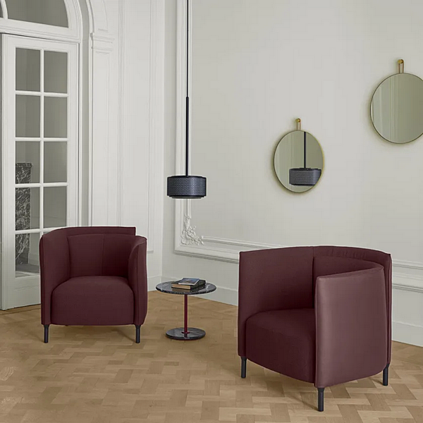 Runder Wandspiegel aus Glas und Stahl LIGNE ROSET SPERL 11250875 Fabrik LIGNE ROSET aus Italien. Foto №6