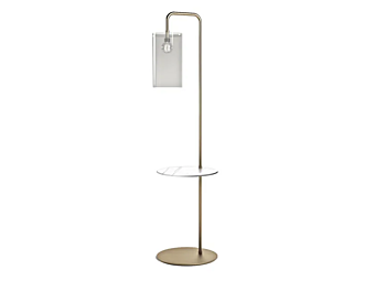 Stehlampe mit Marmor-Detail CLUB FORMITALIA CLUB_FloorLamp-A Fabrik FORMITALIA aus Italien