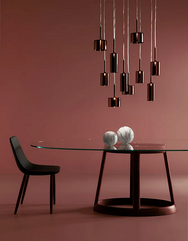 Hängelampe aus Glas mit buntem Design AXOLIGHT Spillray SP SPIL 10 Fabrik Axolight aus Italien. Foto №3