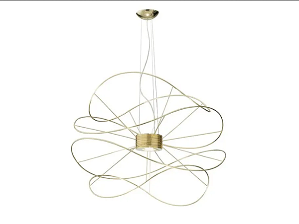 LED Pendelleuchte aus Metall mit Ringdesign AXOLIGHT Hoops Fabrik Axolight aus Italien. Foto №1