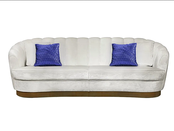 Drei-Sitzer Sofa aus Samt Pearl BRABBU Fabrik BRABBU aus Italien. Foto №1