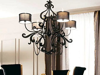 Kronleuchter aus Metall und Glas CORTEZARI ERIKA
