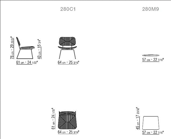 Sled Base Polypropylene Easy Chair Echoes Outdoor FLEXFORM Fabrik FLEXFORM aus Italien. Foto №2