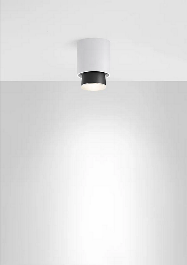 LED-Deckenlampe aus Aluminium Fabbian Claque F43 Fabrik Fabbian aus Italien. Foto №2