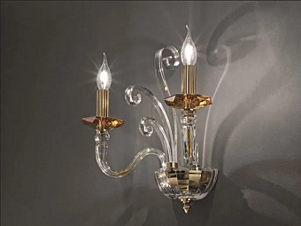 Glas Wandleuchte Donatello Alicante A2 Euroluce Lampadari