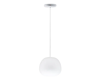 Hängelampe aus geblasenem Glas Lumi Mochi Fabbian Hängelampe aus geblasenem Glas Lumi Mochi Fabbian Fabrik Fabbian aus Italien