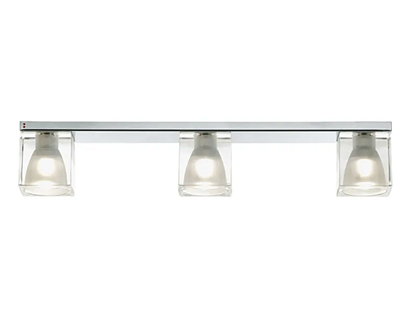 Kristall-Deckenlampe aus Glas Fabbian Cubetto Fabrik Fabbian aus Italien. Foto №2