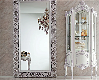 Barock Vitrine aus Holz Modenese Luxury Interiors 13128 Fabrik MODENESE GASTONE aus Italien