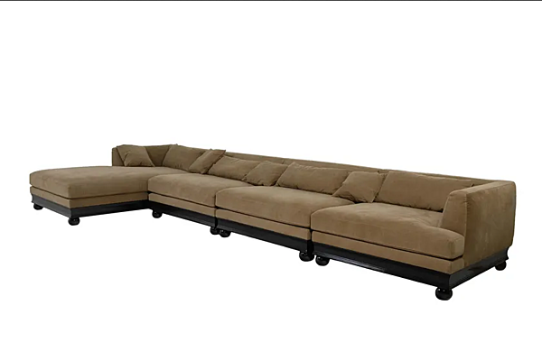 Modularer Baumwollsofa mit Chaiselongue Paris Extra CHELINI Fabrik CHELINI aus Italien. Foto №2