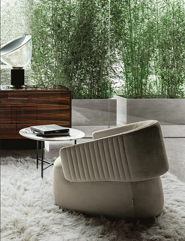 Runder Couchtisch aus Holz Twibe i 4 Mariani Fabrik i 4 Mariani aus Italien. Foto №5