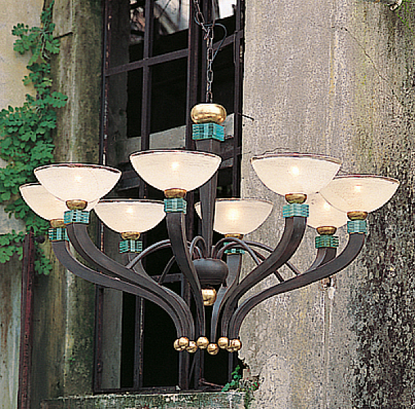 Kronleuchter MM LAMPADARI 5931/8 Fabrik MM LAMPADARI aus Italien. Foto №1