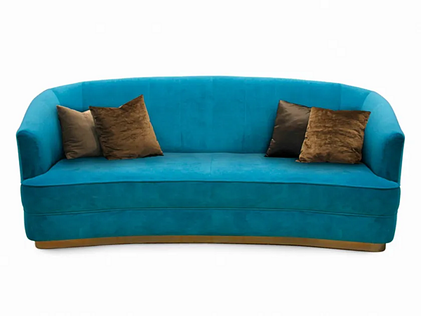 Dreisitzer Sofa aus Samt BRABBU Saari Fabrik BRABBU aus Italien. Foto №1