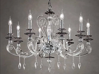 Kristallleuchter mit Swarovski-Kristallen Aurora L8 Euroluce Lampadari