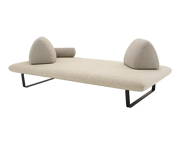 Zweisitzer Garten-Sofa mit Stoffbezug und Schlittenbasis LIGNE ROSET Murtoli Fabrik LIGNE ROSET aus Italien. Foto №5