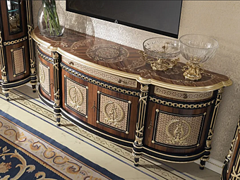 Holzsideboard mit Türen und Schubladen Modenese Luxury Interiors 14112 Holzsideboard mit Türen und Schubladen Modenese Luxury Interiors 14112 Fabrik MODENESE GASTONE aus Italien