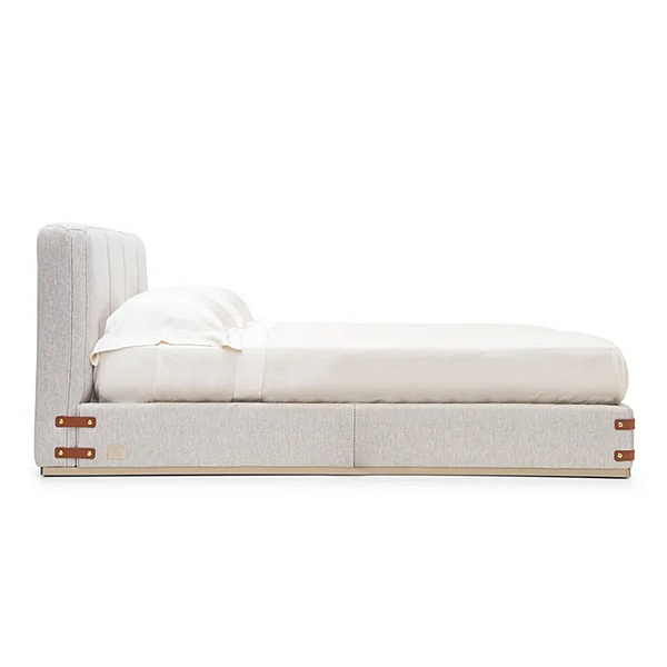 Doppelbett mit gepolsterter Rückenlehne aus Stoff FORMITALIA MIDA Fabrik FORMITALIA aus Italien. Foto №3