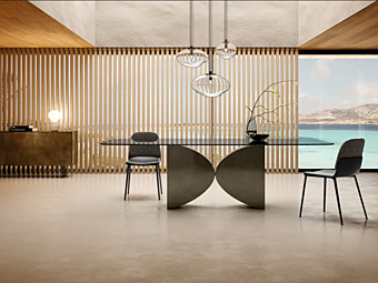 Rechteckiger Tisch aus Holz LAGO MEET