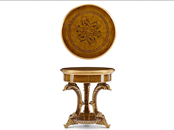 Runder Couchtisch aus Holz A.R. Arredamenti Dolcevita 216