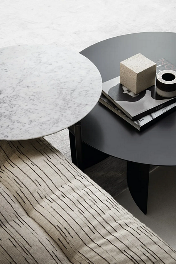 Ecksofa aus Stoff mit weicher Rückenlehne Flou Doze Fabrik Flou aus Italien. Foto №16