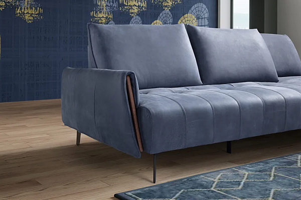 Ecksofa aus Leder Swing Marinelli Home M1232 Fabrik Marinelli Home aus Italien. Foto №4