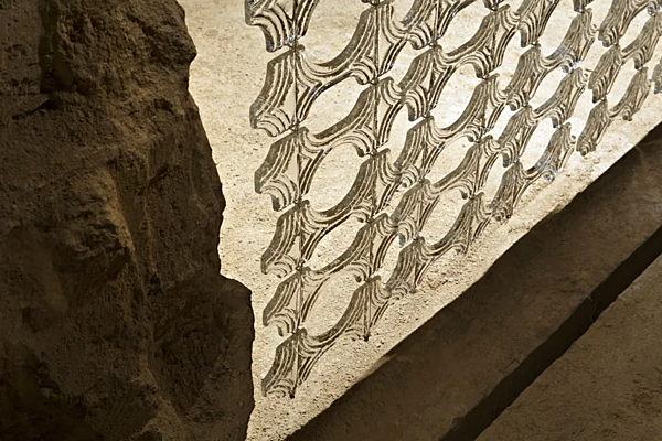 Glas Raumteiler Laminis Fabbian Fabrik Fabbian aus Italien. Foto №6