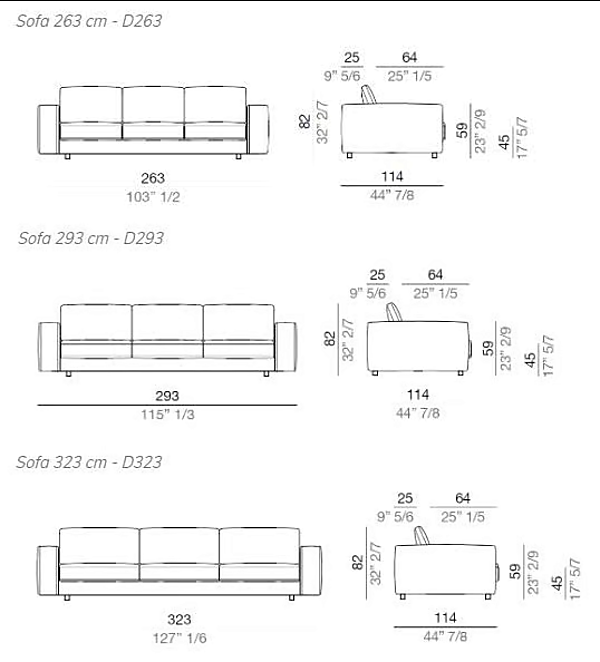 Dreisitzer Stoffsofa Sinfonia Mussi Fabrik MUSSI aus Italien. Foto №4