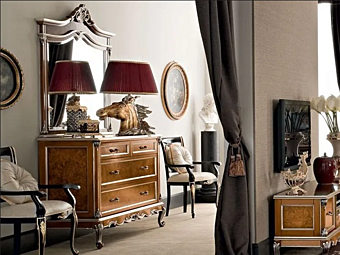 Kommode aus massivem Holz Modenese Luxury Interiors 12207 Fabrik MODENESE GASTONE aus Italien