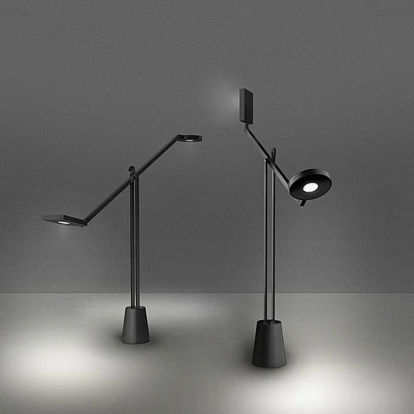 LED Tischlampe aus Aluminium Artemide Equilibrist 1442010A Fabrik Artemide aus Italien. Foto №5