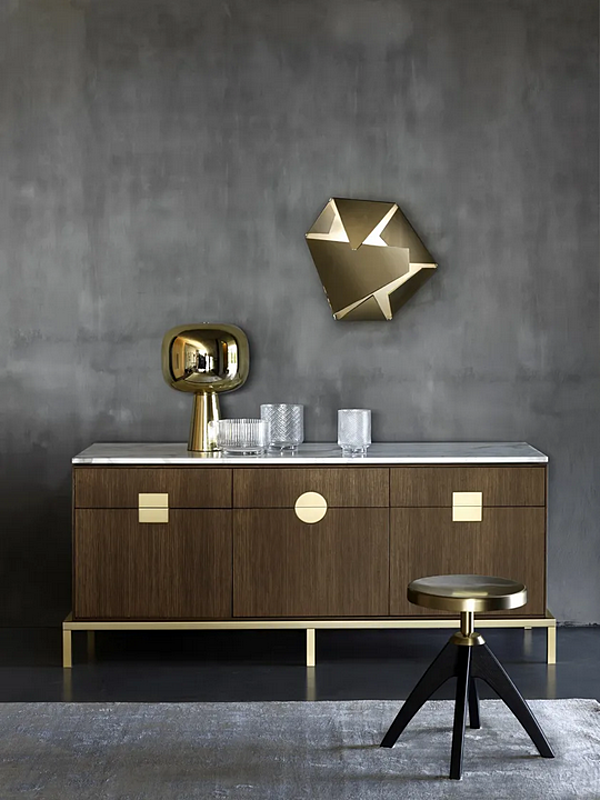 Holzfurnier Sideboard mit Schubladen GHIDINI1961 Zuan PR302SB101 Fabrik GHIDINI1961 aus Italien. Foto №7