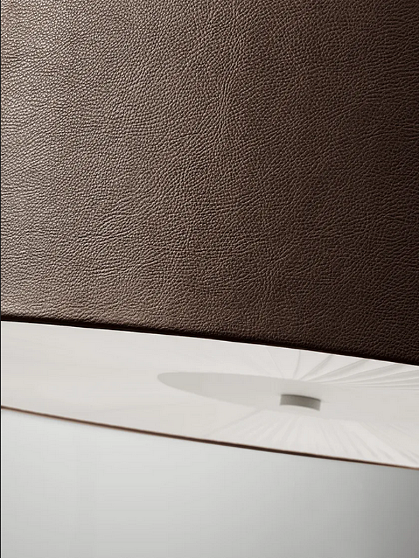 Pendelleuchte aus Eco-Leder AXOLIGHT Skin Fabrik Axolight aus Italien. Foto №5