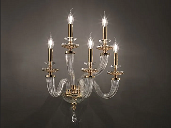 Wandleuchte mit Swarovski-Kristallen Atalia A5 Euroluce Lampadari