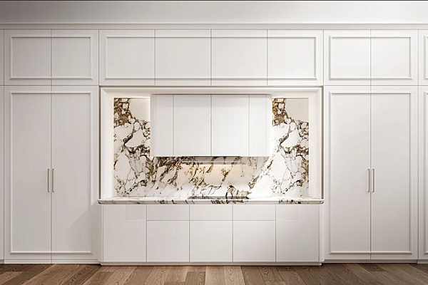 Maßgefertigte Holzküche mit Insel Radha 1 0 Old Line Fabrik Oldline aus Italien. Foto №12