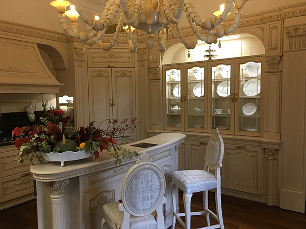 Küche mit Insel aus Holz Martini Interiors Desiderio Fabrik MARTINI INTERIORS aus Italien. Foto №1