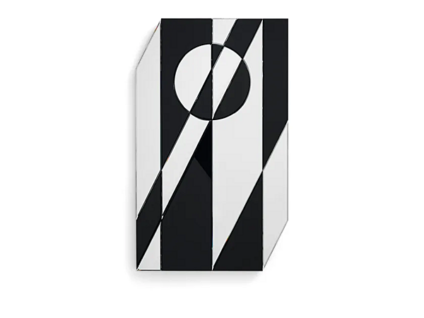 Rechteckiger Wandspiegel aus Glas Cubista Gallotti&Radice Fabrik Gallotti & Radice aus Italien. Foto №1